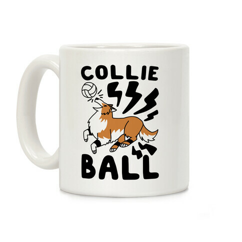 Collie Ball Coffee Mug