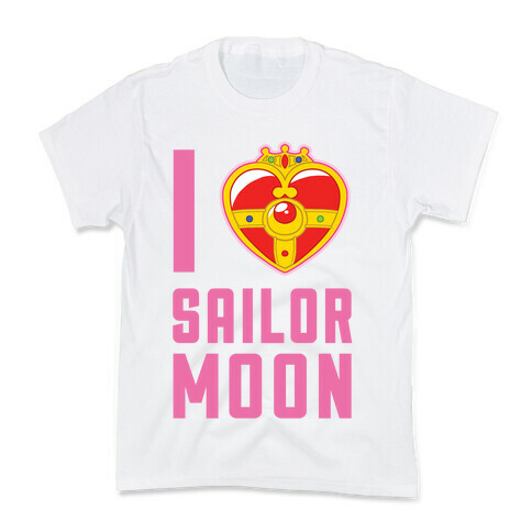I Heart Sailor Moon Kids T-Shirt