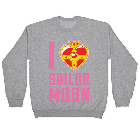 I Heart Sailor Moon Pullover