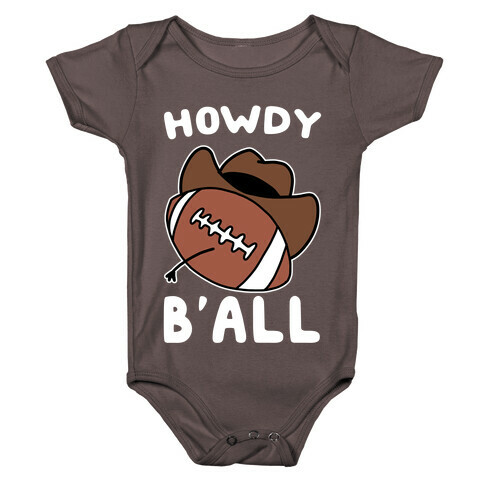 Howdy B'all Baby One-Piece