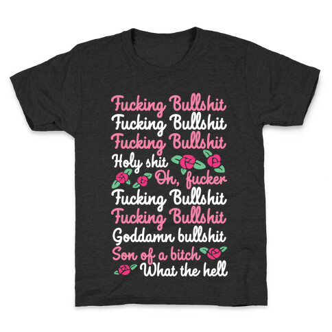 Galactic Mermaid Lyrics Kids T-Shirt