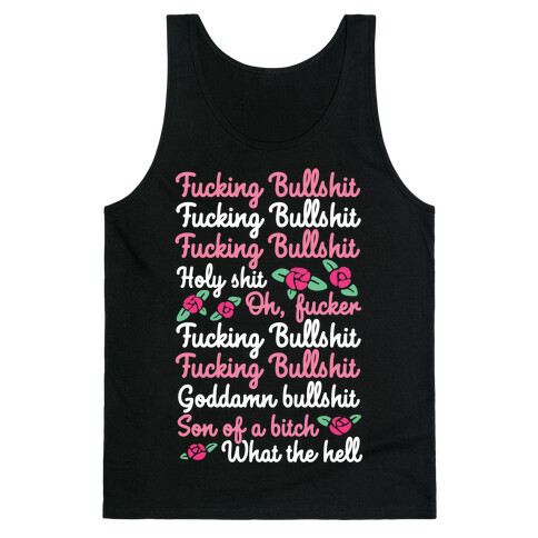 Galactic Mermaid Lyrics Tank Top