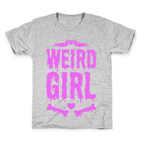 Weird Girl Kids T-Shirt