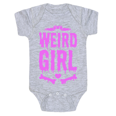 Weird Girl Baby One-Piece