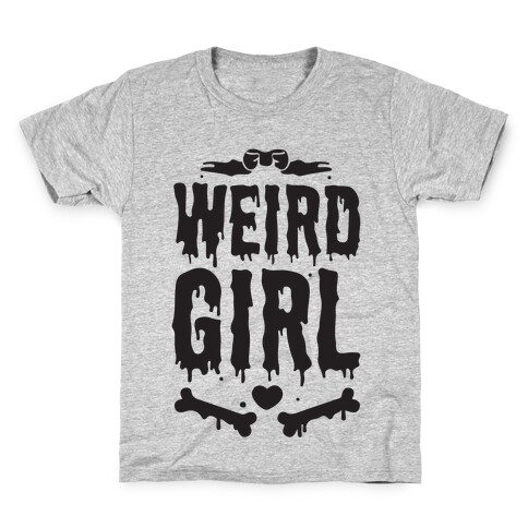 Weird Girl Kids T-Shirt