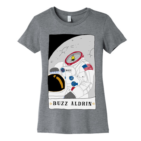 Buzz Aldrin Bee Womens T-Shirt