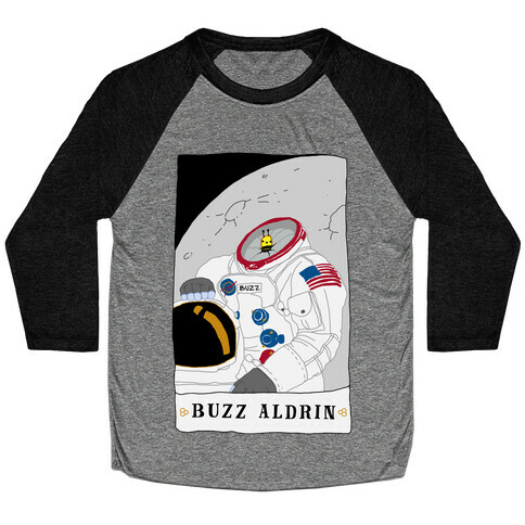 Buzz Aldrin Bee Baseball Tee