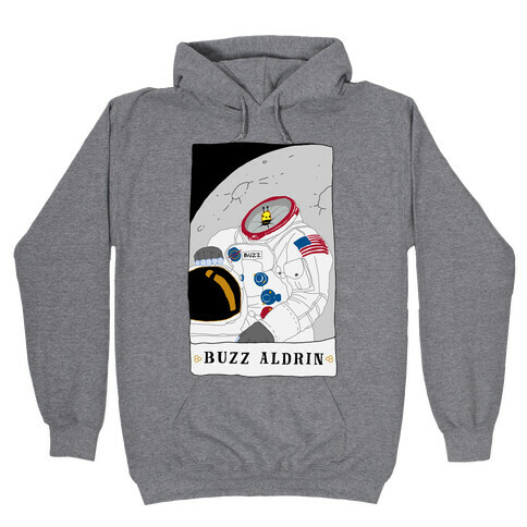 Buzz Aldrin Bee Hooded Sweatshirt
