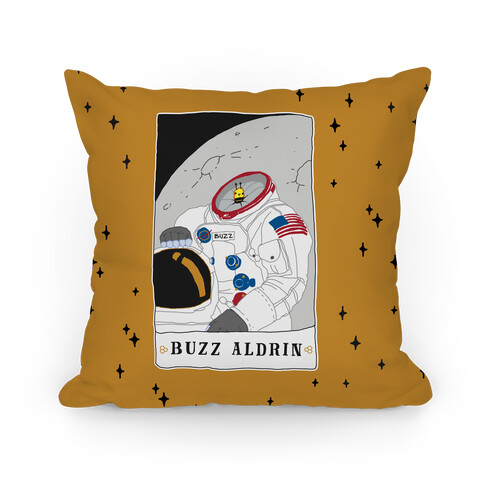 Buzz Aldrin Bee Pillow