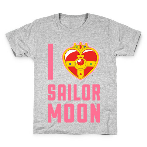 I Heart Sailor Moon Kids T-Shirt