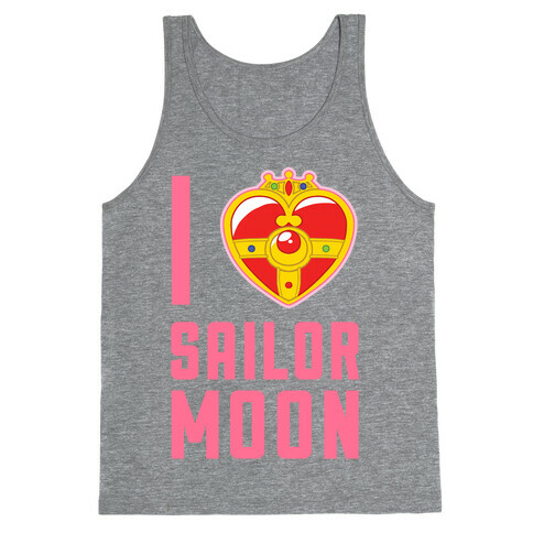 I Heart Sailor Moon Tank Top