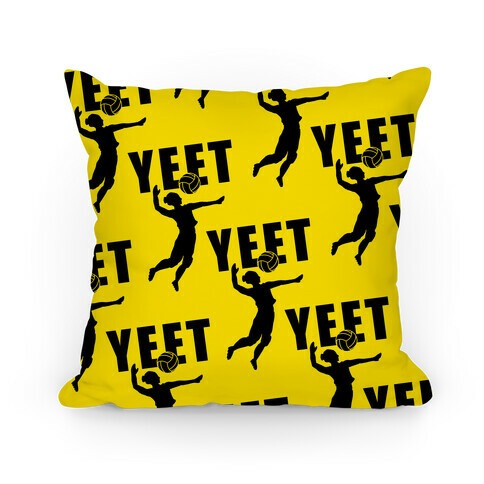 Volleyball YEET Pillow