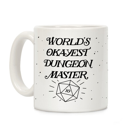 World's Okayest Dungeon Master Coffee Mug