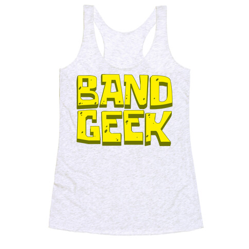 Band Geek Racerback Tank Top