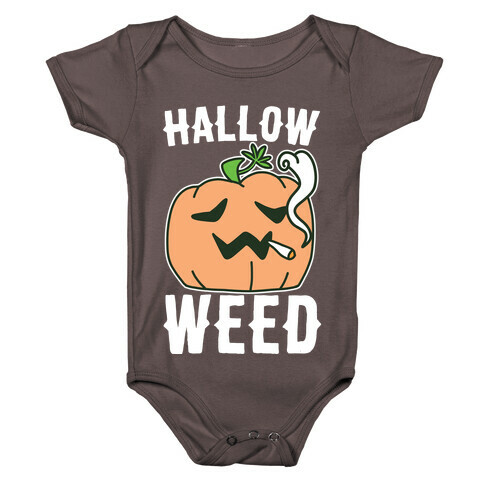 Hallow-Weed Baby One-Piece