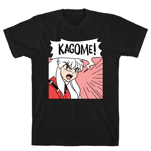 InuYasha Screaming Kagome (1 of 2 pair) T-Shirt