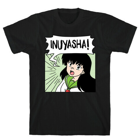 Kagome Screaming InuYasha (1 of 2 pair) T-Shirt