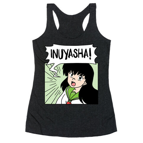 Kagome Screaming InuYasha (1 of 2 pair) Racerback Tank Top