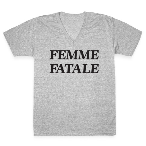 Femme Fatale V-Neck Tee Shirt