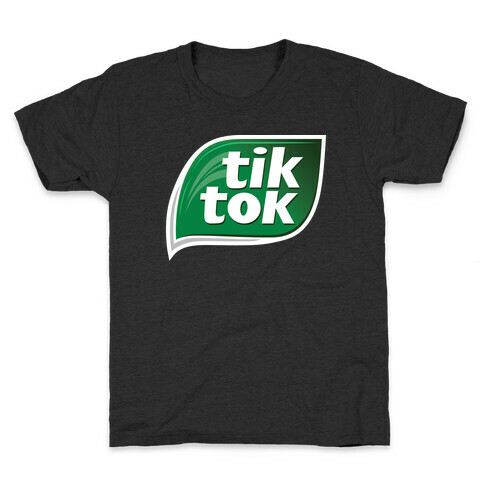 TikTok Tic Tac Parody Logo Kids T-Shirt