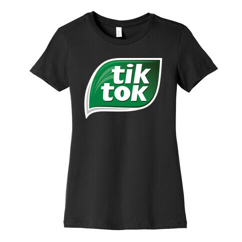 TikTok Tic Tac Parody Logo Womens T-Shirt