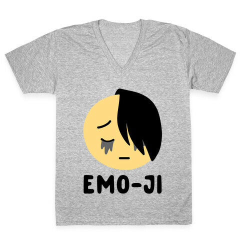 Emo-ji V-Neck Tee Shirt