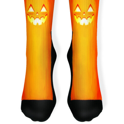 Jack-o-lantern Sock