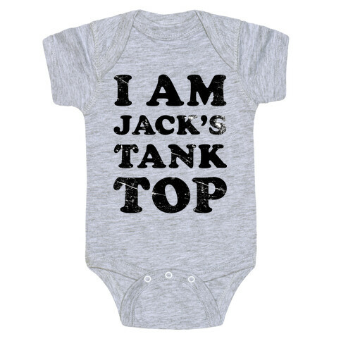 I Am Jack's Tank Top Baby One-Piece