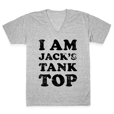 I Am Jack's Tank Top V-Neck Tee Shirt