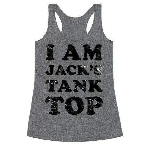 I Am Jack's Tank Top Racerback Tank Top