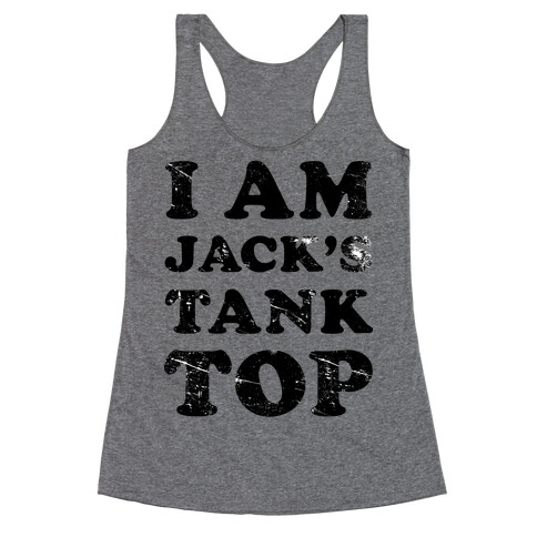 I Am Jack's Tank Top Racerback Tank Top