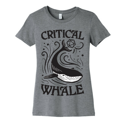 Critical Whale Womens T-Shirt