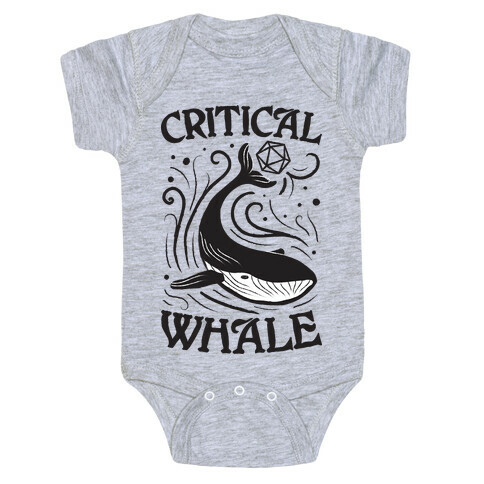 Critical Whale Baby One-Piece