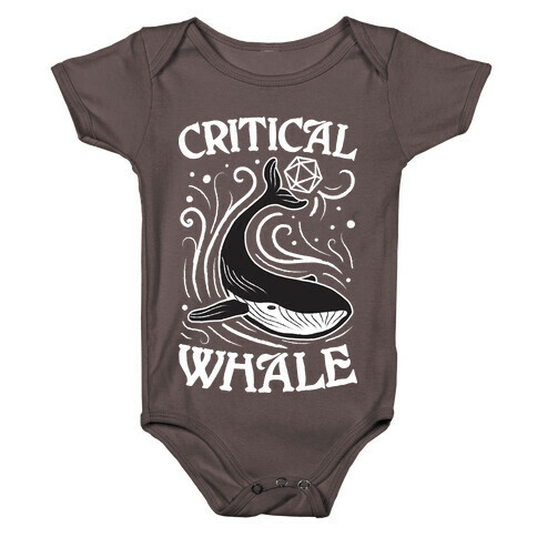 Critical Whale Baby One-Piece