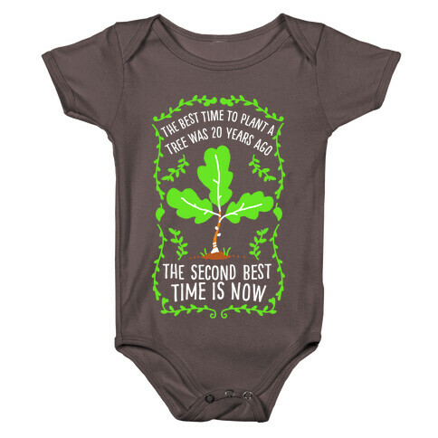 The Best Time to Plant a Tree Baby One-Piece