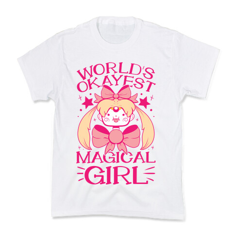 World's Okayest Magical Girl Kids T-Shirt