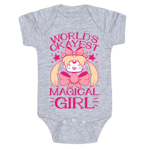 World's Okayest Magical Girl Baby One-Piece