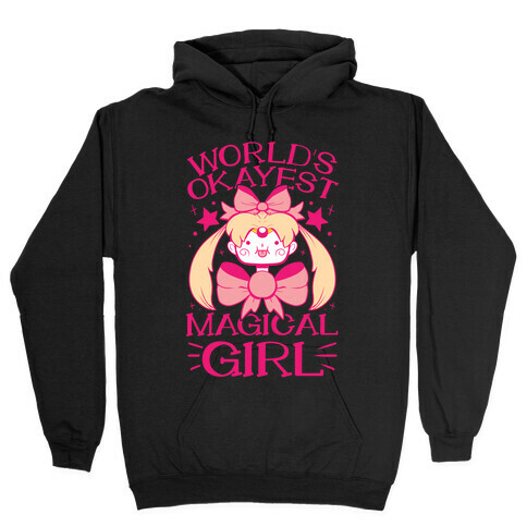 World's Okayest Magical Girl Hooded Sweatshirt