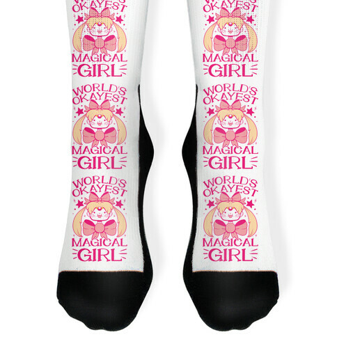 World's Okayest Magical Girl Sock