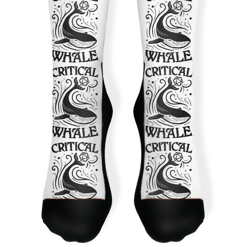 Critical Whale Sock