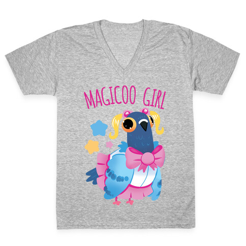 Magicoo Girl V-Neck Tee Shirt