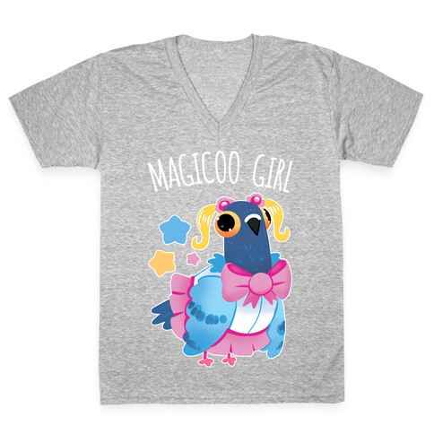 Magicoo Girl V-Neck Tee Shirt