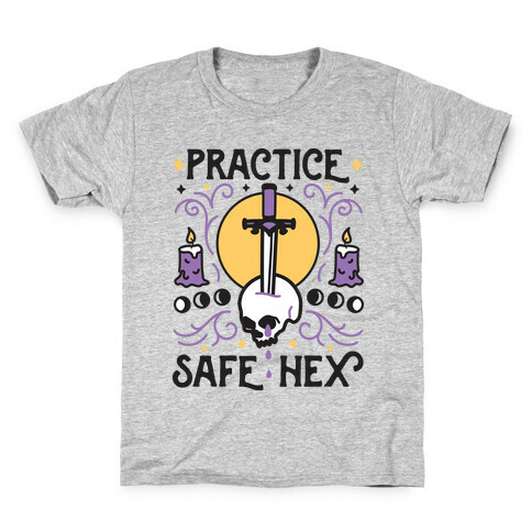 Practice Safe Hex Kids T-Shirt