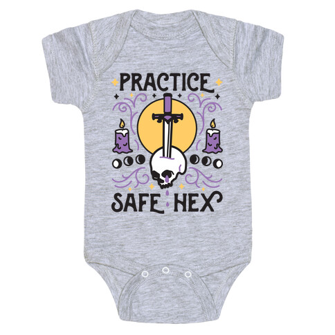 Practice Safe Hex Baby One-Piece