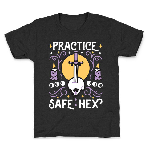 Practice Safe Hex Kids T-Shirt