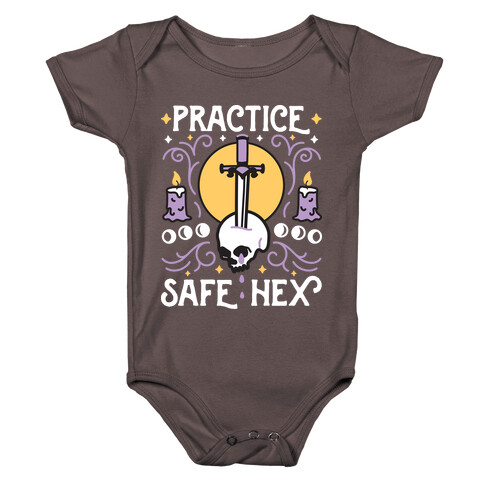 Practice Safe Hex Baby One-Piece