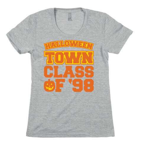 Halloween Town Class of '98 Parody Womens T-Shirt