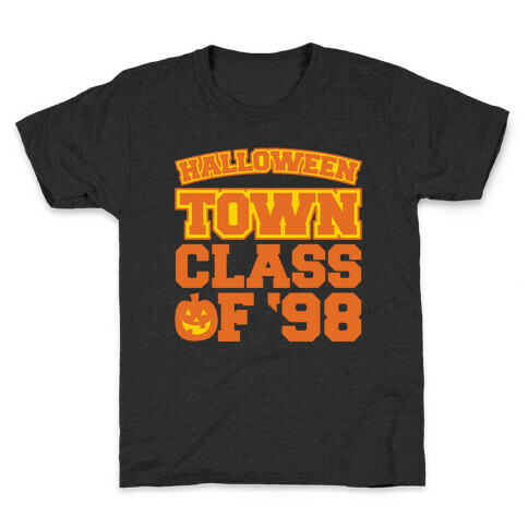Halloween Town Class of '98 Parody White Print Kids T-Shirt