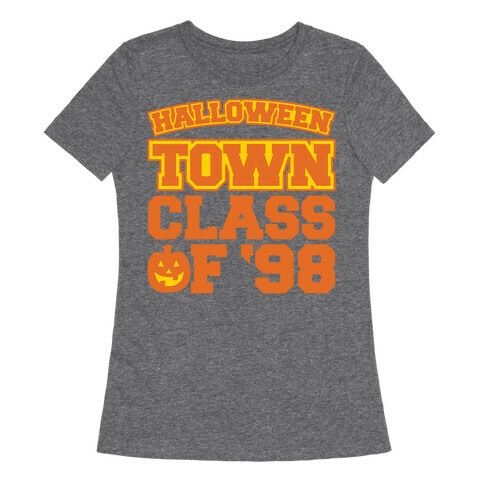 Halloween Town Class of '98 Parody White Print Womens T-Shirt