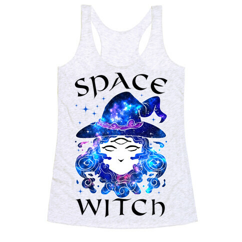 Space Witch Racerback Tank Top
